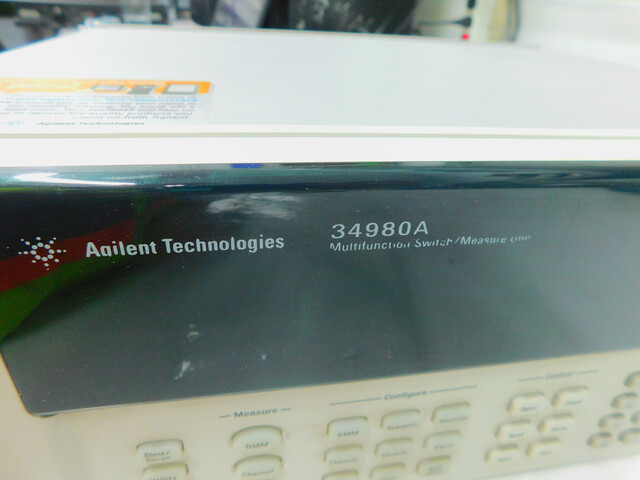 Agilent #34980A, Multifunction Switch/Measure Mainframe - Image 4