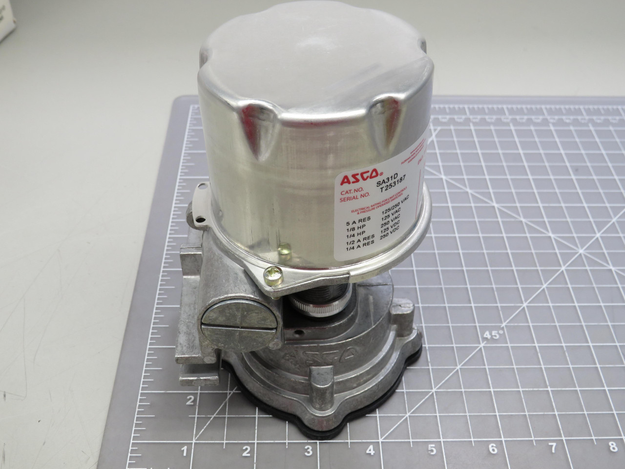Asco #SA31D, Tri-Point Pressure Switch - Image 2