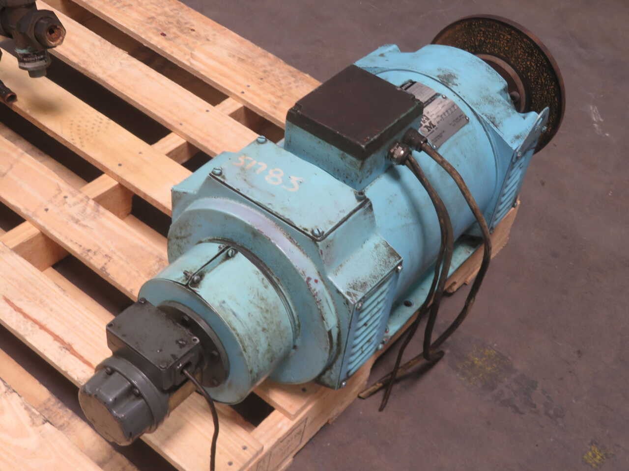 3 HP KW RPM 1780 Thrige-Titan #LAK-132-B, 310 Volts, DC Shunt Motor, Class F 2 available) - Image 1