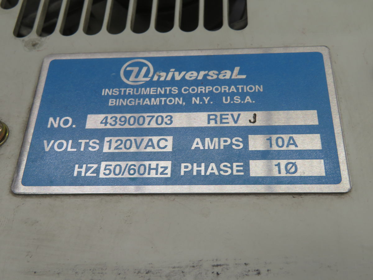 Universal Instruments #43900703, Fan Assembly - Image 4