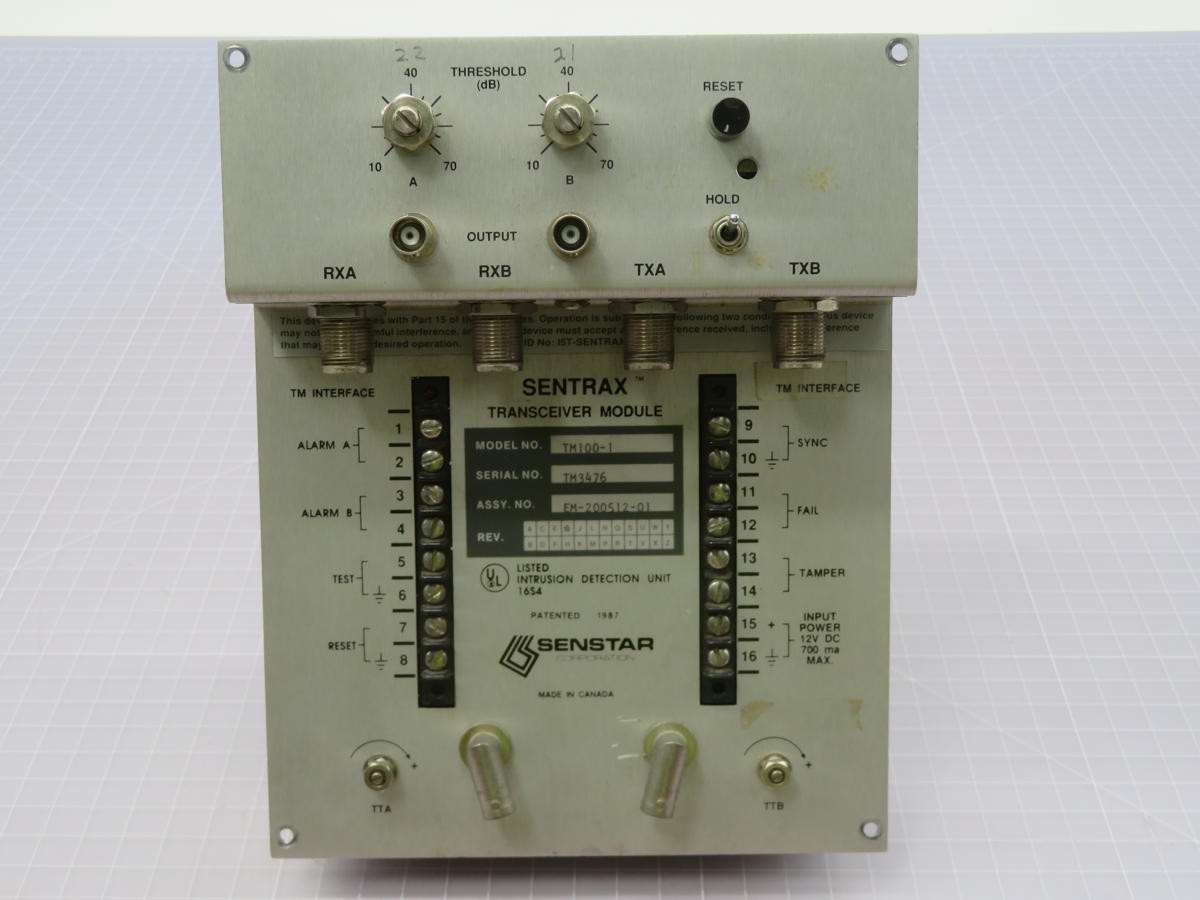 Sentrax #TM100-1, Transceiver Module - Image 3