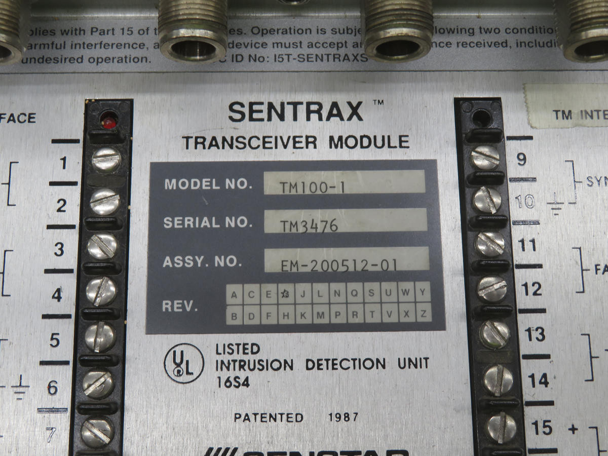 Sentrax #TM100-1, Transceiver Module - Image 4