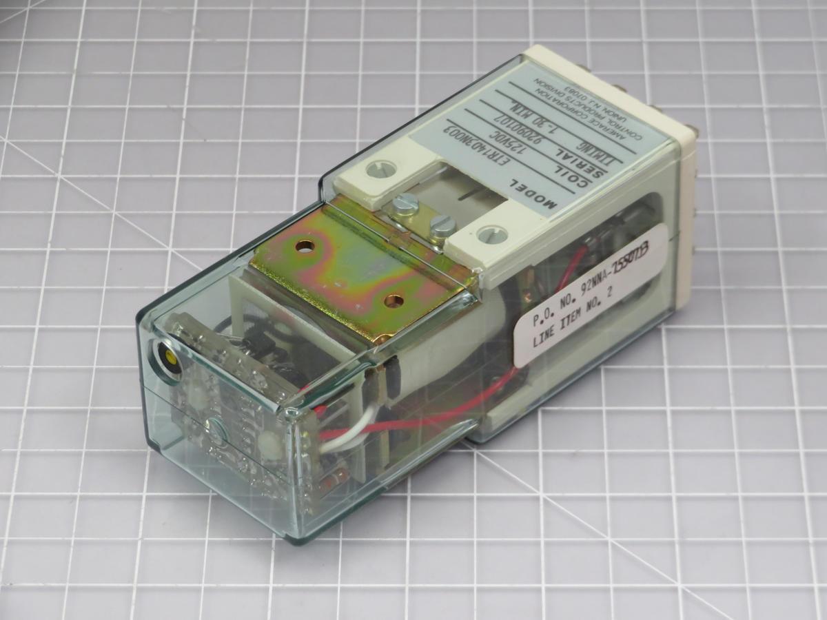 Agastat #ETR14D3N003, Time Delay Relay - Image 2