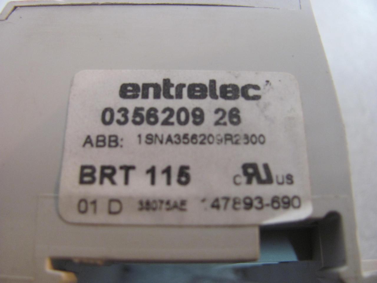 ABB #35620926, Distribution Box, Entrelec BRT115, LOT of 2 - Image 1