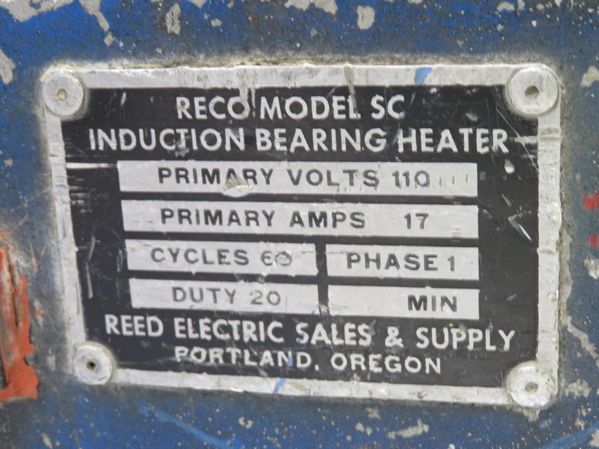 Reed-Prentice #BH-3-U-Q1, Induction Bearing Heater, 110 Volts AC - Image 6