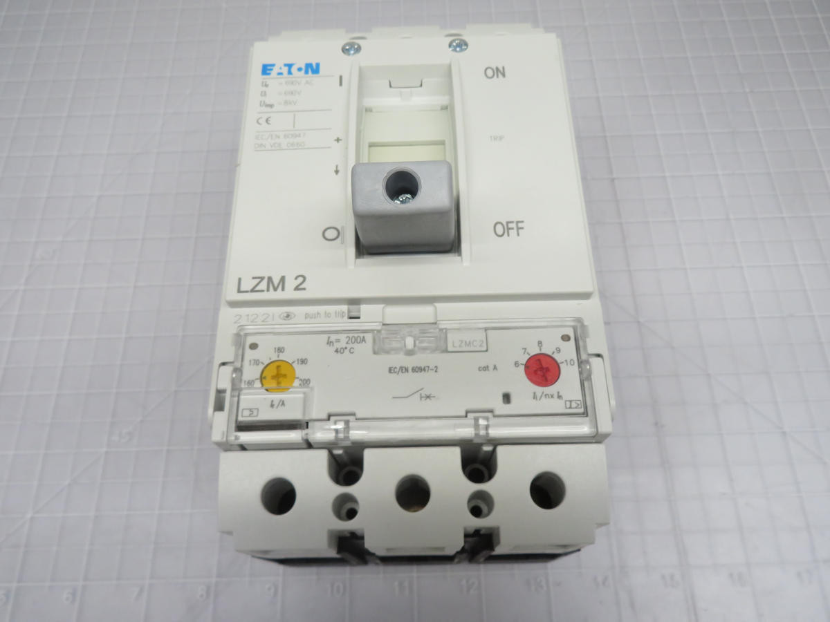 200 Amp, Eaton #LZMC2-A200, Circuit Breaker, 690 Volts AC - Image 3