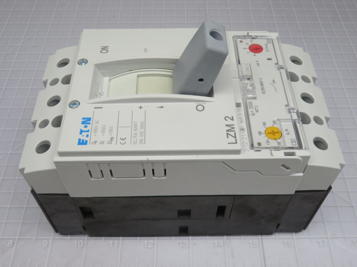 200 Amp, Eaton #LZMC2-A200, Circuit Breaker, 690 Volts AC - Image 4