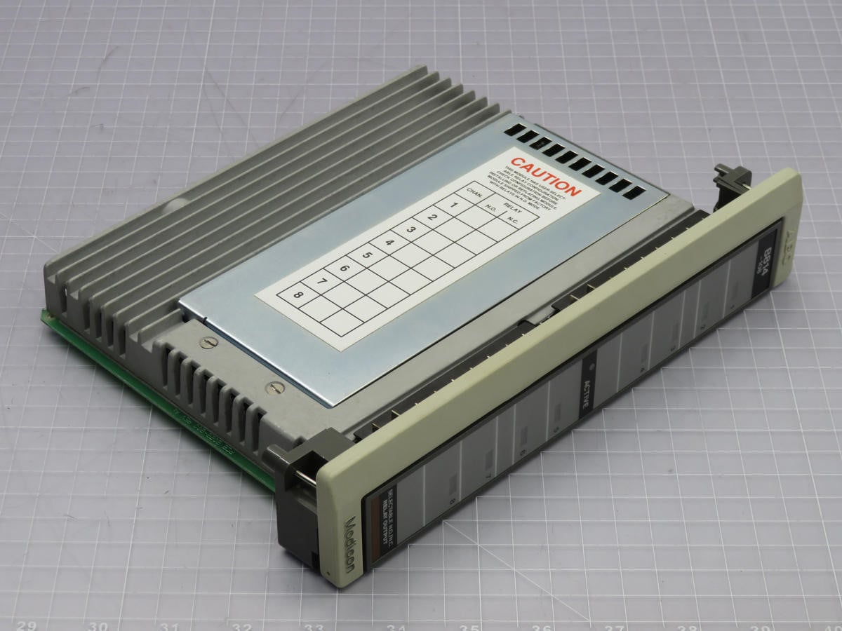 Modicon #AS-B814-108, PLC Module - Image 1