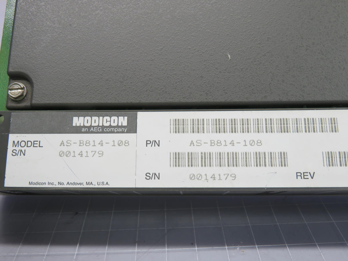 Modicon #AS-B814-108, PLC Module - Image 4