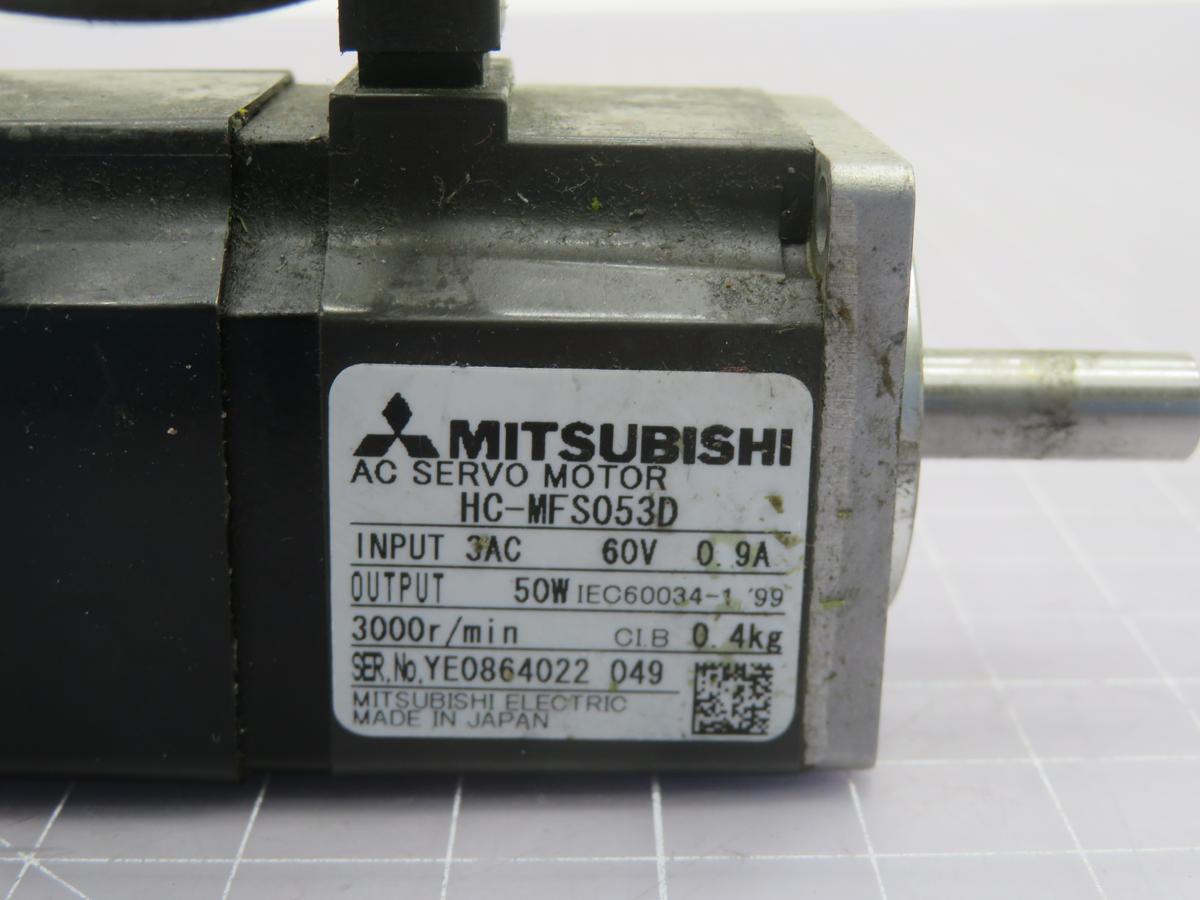 Mitsubishi #HC-MFS053D, Servo Motor - Image 4