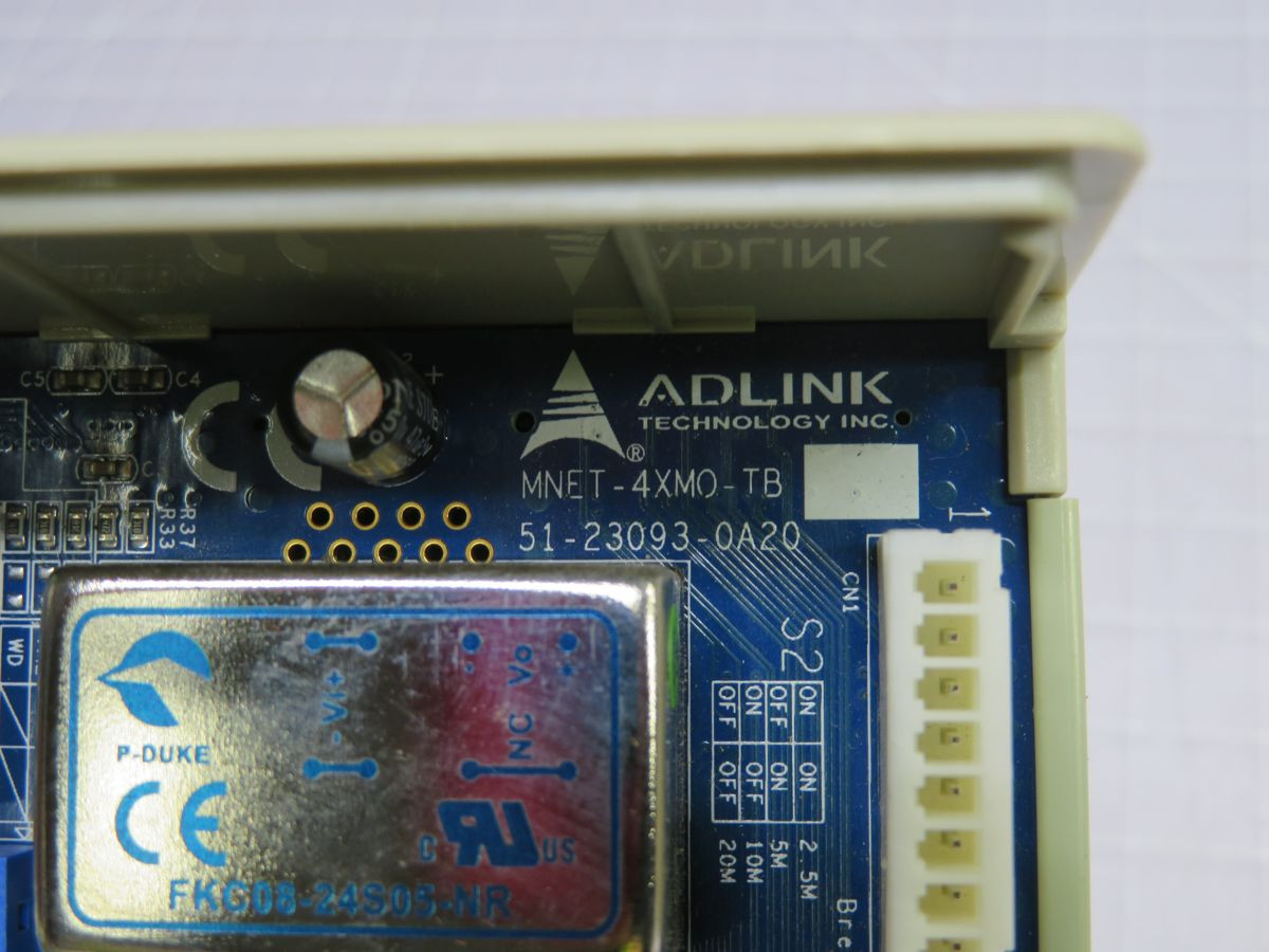 Adlink #MNET-4XMO-TB, Motion Controller - Image 3