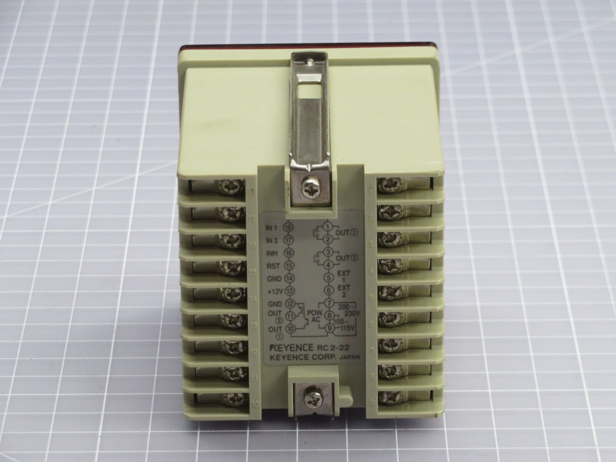 Keyence #RC2-22, Electronic Preset Counter - Image 2