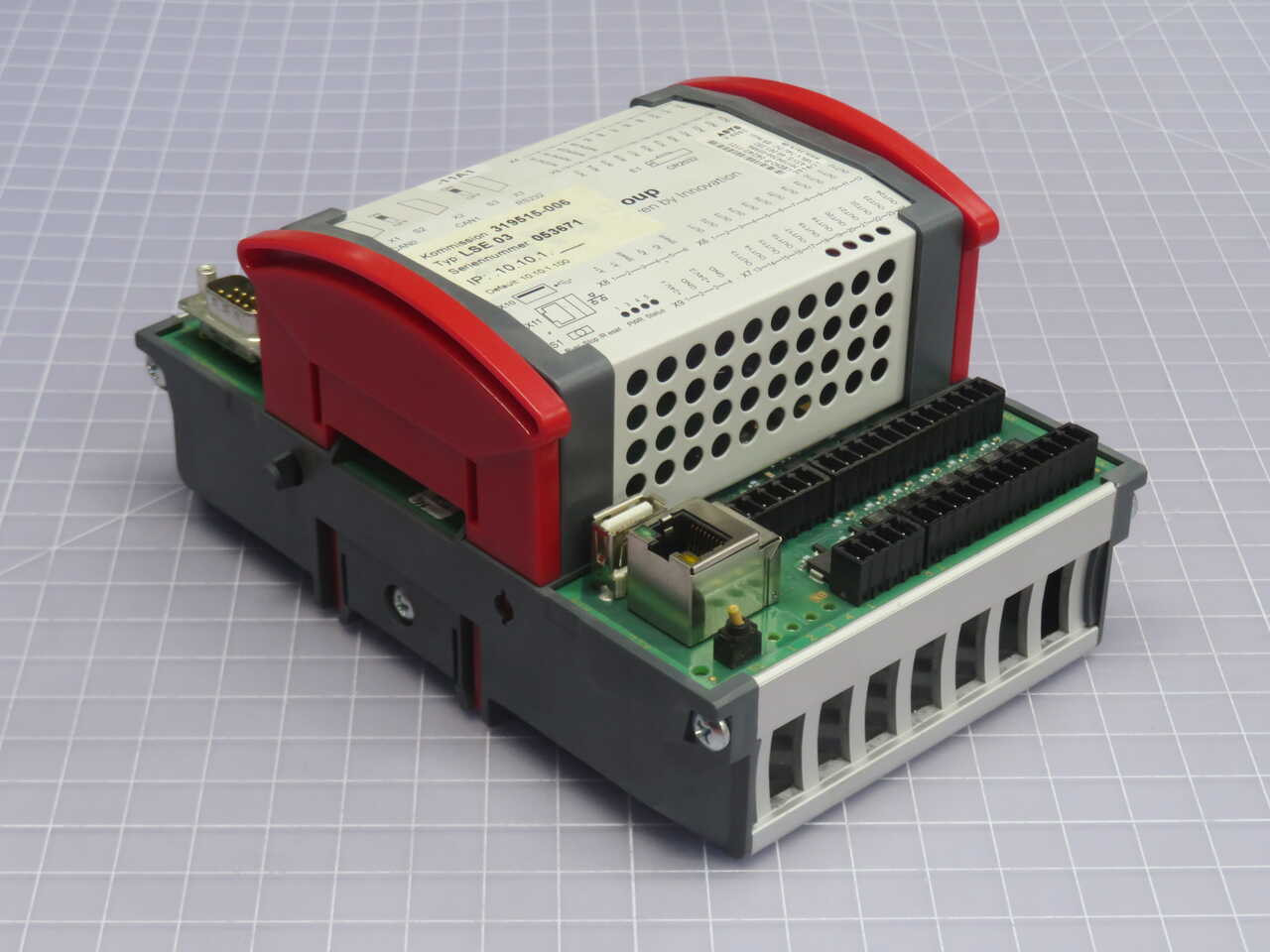 ASYS #60.001.382, PLC I/O Controller Module, CEDIO-P 24/24/2-1131 - Image 2