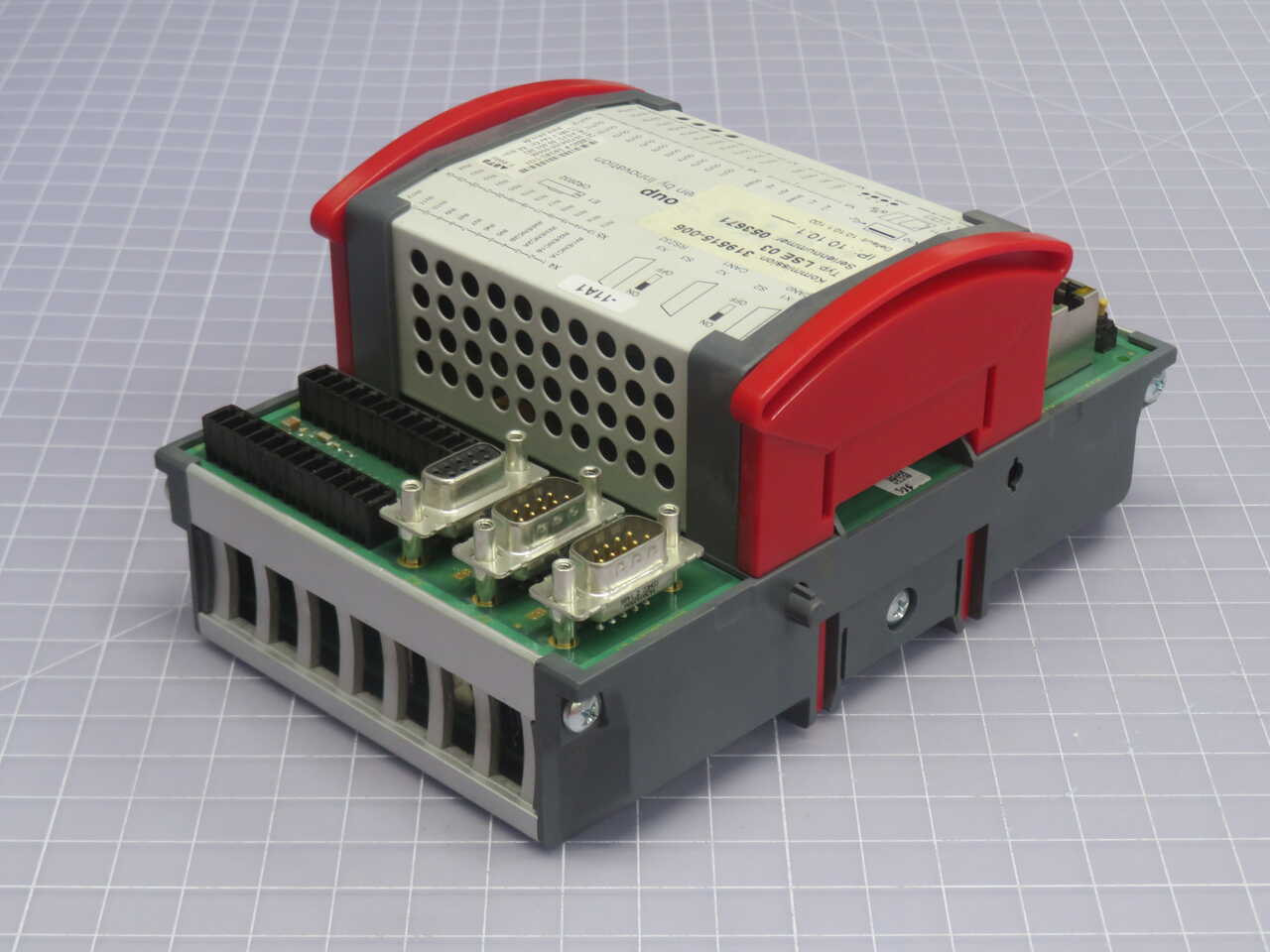 ASYS #60.001.382, PLC I/O Controller Module, CEDIO-P 24/24/2-1131 - Image 3