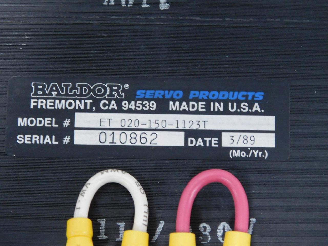 Baldor #ET020-150-1123T, Transformer - Image 6