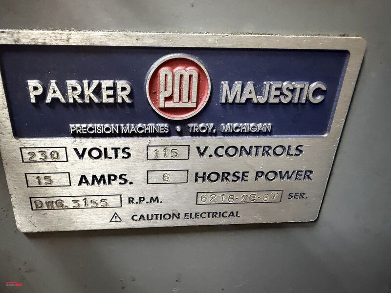 Parker Majestic #2C, Universal ID/OD Cylindrical Grinder, 5" x 50" table, 1750 RPM spindle, 1000 RPM work - Image 6