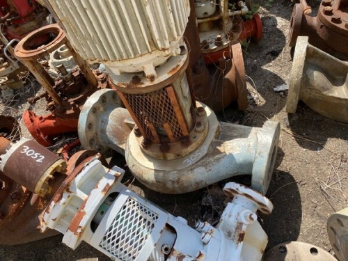 500 GPM @ 231' TDH, Ingersoll-Rand, 4x8 WN Stainless Steel, 3560 RPM - Image 2