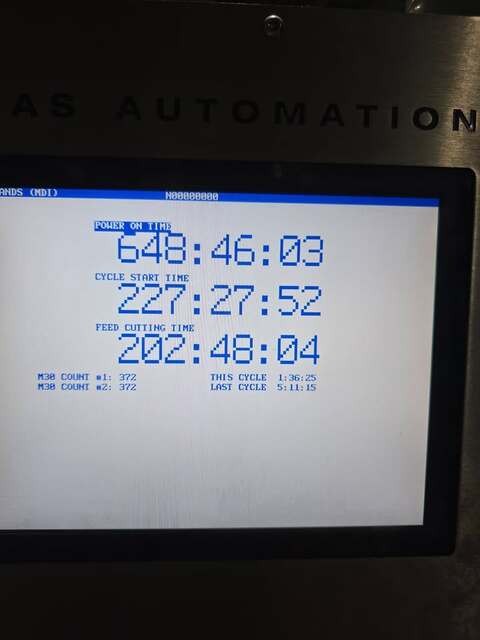 Haas #TM-1, CNC toolroom mill, 47.5" x 10.5" table, 30" X, 12" Y, 16" Z, 7.5 HP, 4000 RPM, 10 automatic tool - Image 4