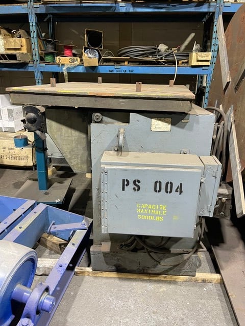 6000 lb. Pandjiris #60-12, welding positioner, 48" x 48" table - Image 1
