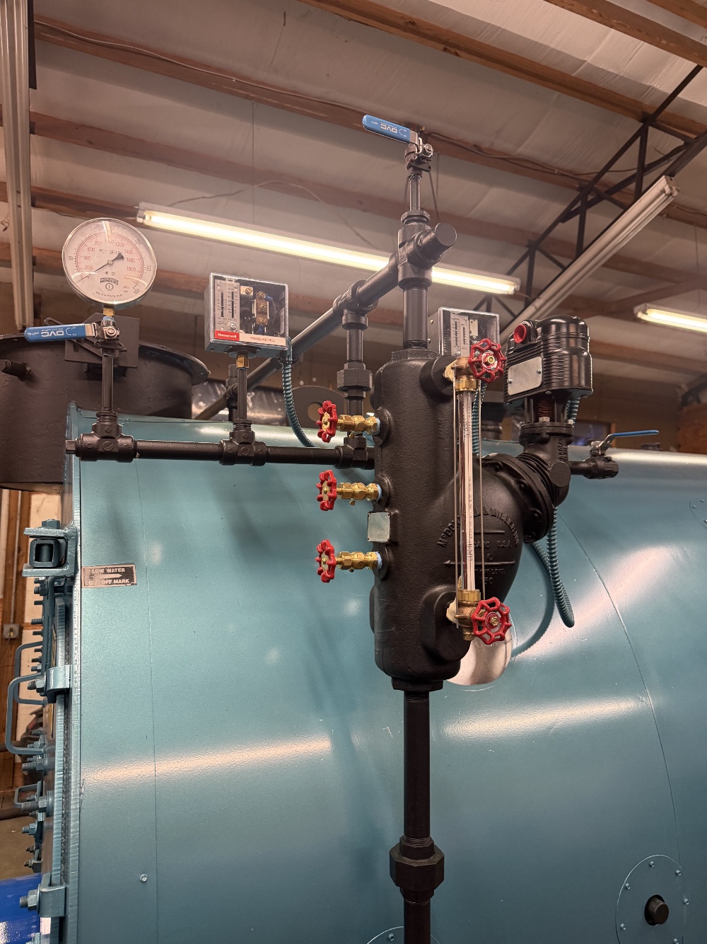 150 HP Superior, 150 PSI, gas, 4 pass wet back, reconditioned w/warranty, ready to ship - Image 3