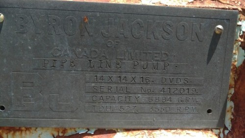 6885 GPM @ 527' TDH, Byron-Jackson, 14x14x16 DVDS, 3550 RPM, #1254 - Image 2