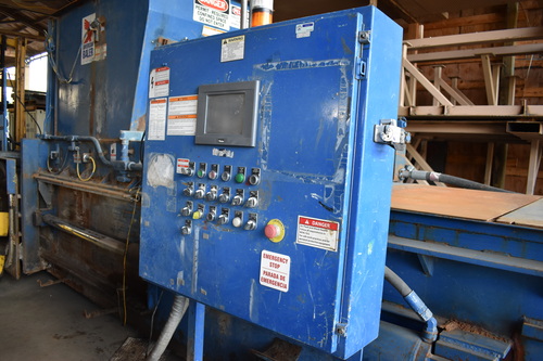 American Baler #2040-LXPS-T75, 2-Ram Auto Tie Baler, 41" x 56" feed opening, twin 75 HP & 15 HP auxiliary - Image 9