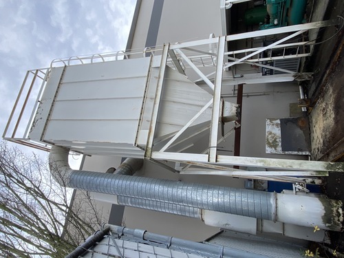 8000-10000 cfm, Carothers, Baghouse Dust Collector, 64 filter bags, 1,024 sq.ft. cloth area, 50 HP Chicago - Image 6