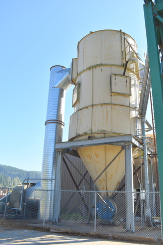 46000 cfm, Pneumafil #13.5, Reverse Air Cyclone Baghouse Dust Collector, 13'-5" diameter, 460 bags, 4,600 - Image 8