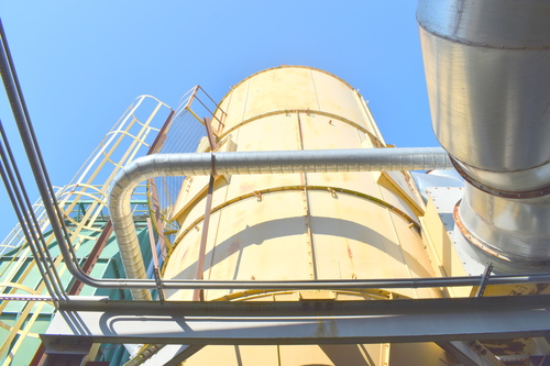 46000 cfm, Pneumafil #13.5, Reverse Air Cyclone Baghouse Dust Collector, 13'-5" diameter, 460 bags, 4,600 - Image 9