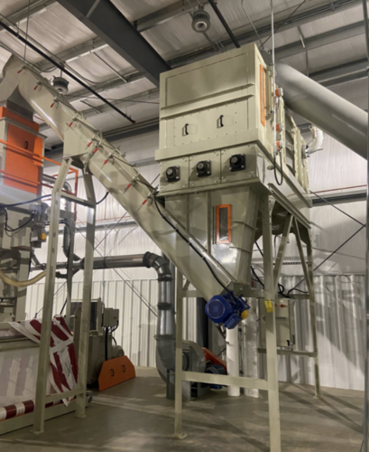 Rethceif Packaging #RethPack-VC-3030, Vertical Compression Bagger, live bottom metering bin w/ fire explosion - Image 3