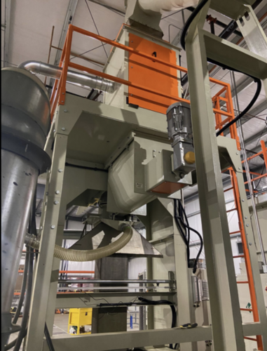 Rethceif Packaging #RethPack-VC-3030, Vertical Compression Bagger, live bottom metering bin w/ fire explosion - Image 6