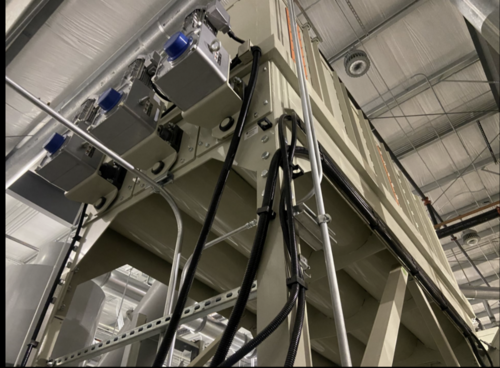 Rethceif Packaging #RethPack-VC-3030, Vertical Compression Bagger, live bottom metering bin w/ fire explosion - Image 9