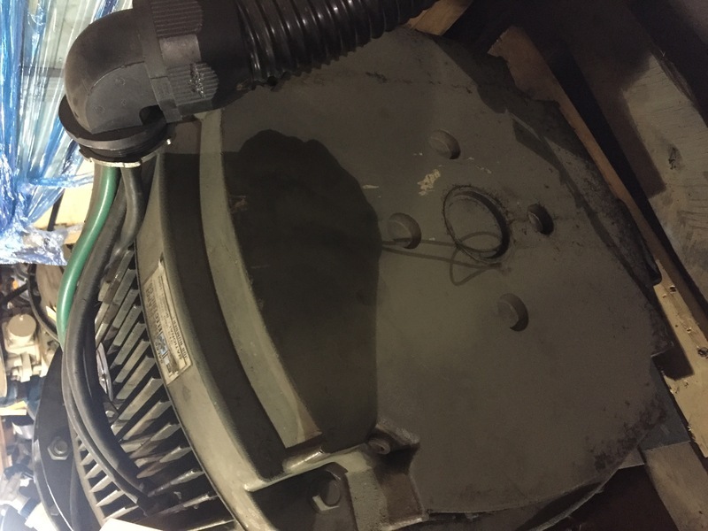 125 HP 1780 RPM General Electric, Frame 405TSD, ODP, 134 amp, 460V. Atlas Copco 1310-3160-16 - Image 3