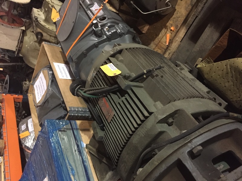 125 HP 1780 RPM General Electric, Frame 405TSD, ODP, 134 amp, 460V. Atlas Copco 1310-3160-16 - Image 4