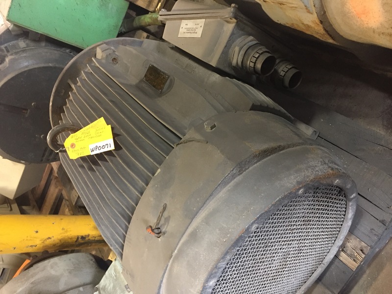 200 HP 1780 RPM Weg, Frame 445TSD, (Megs Bad), 225 amp, 460 Volts - Image 6