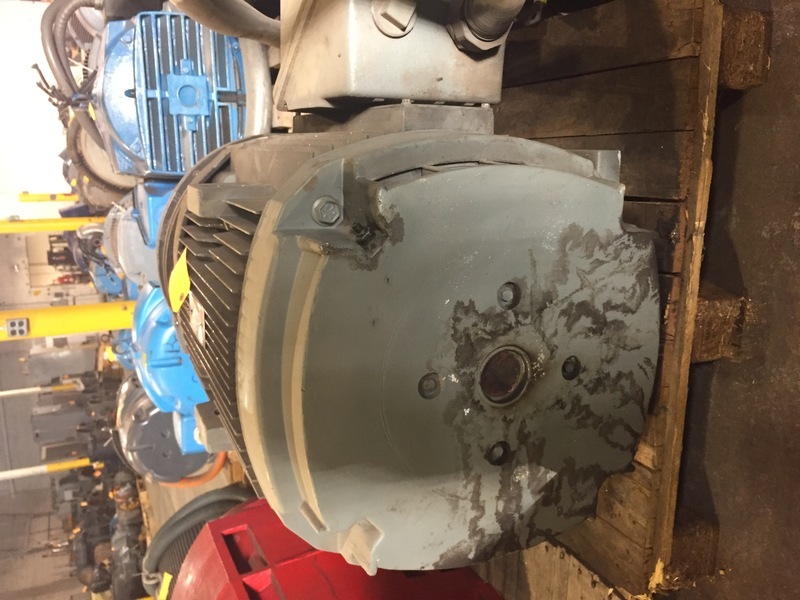 150 HP 1790 RPM General Electric, Frame 445TSD, ODP, 170 amp, 460 Volts - Image 3