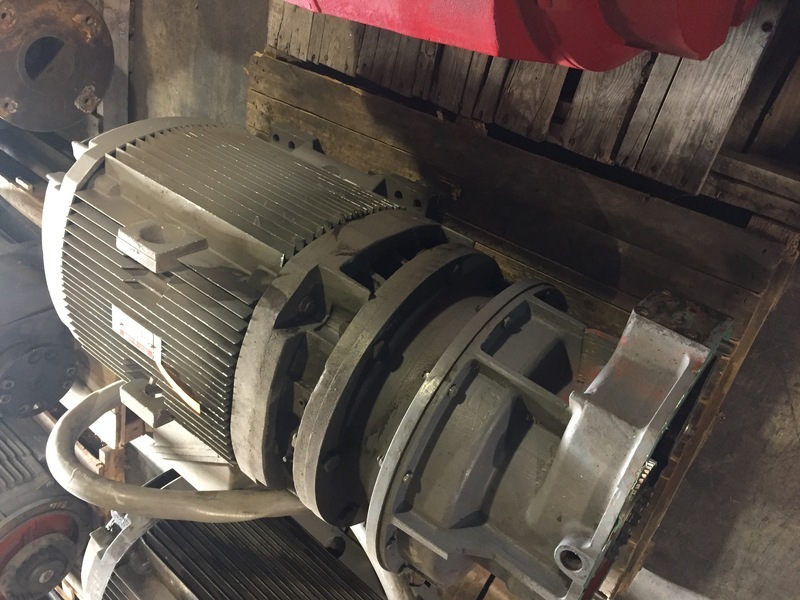 150 HP 1790 RPM General Electric, Frame 445TSD, ODP, 170 amp, 460 Volts - Image 5
