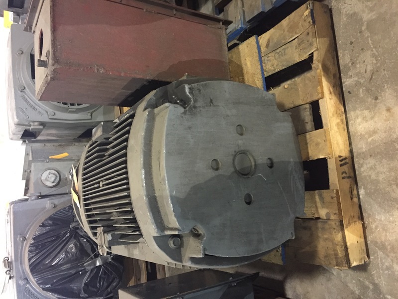 250 HP 1800 RPM General Electric, Frame 445TSD, ODP, 60 amp, 2300 Volts Atlas Copco 1080-4050-09 - Image 3
