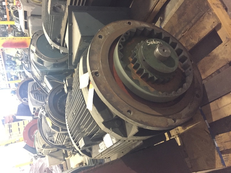 250 HP 1800 RPM General Electric, Frame 445TSD, ODP, 60 amp, 2300 Volts Atlas Copco 1080-4050-09 - Image 4