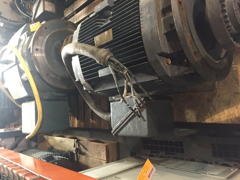 200 HP 1785 RPM General Electric, Frame 445TSD, ODP, 237 amp, 460 Volts - Image 6