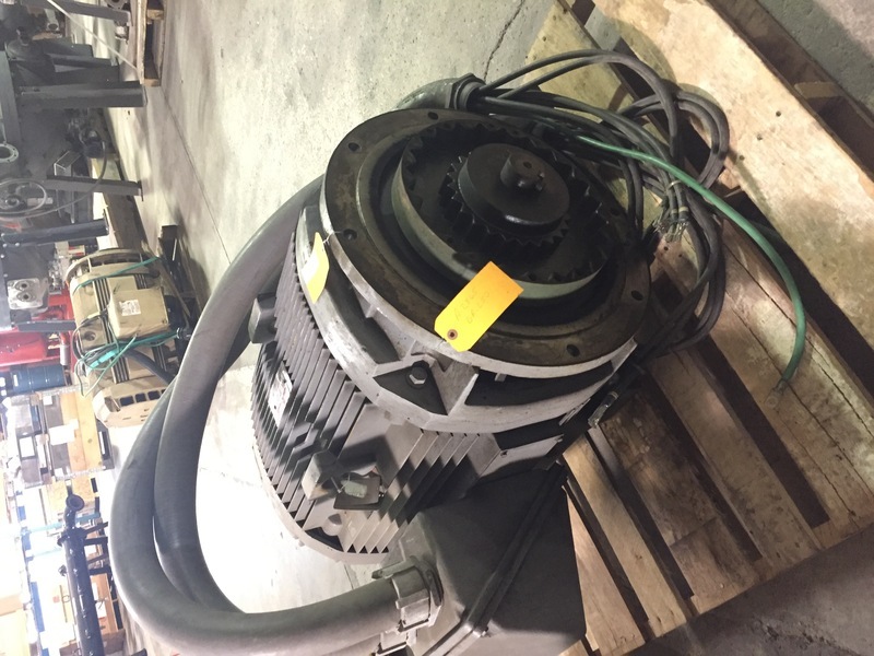 300 HP 1785 RPM General Electric, Frame 445TSD, ODP, 330 amp, 460 Volts Atlas Copco 1310-2523-06 - Image 3