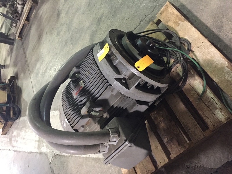 300 HP 1785 RPM General Electric, Frame 445TSD, ODP, 330 amp, 460 Volts Atlas Copco 1310-2523-06 - Image 6