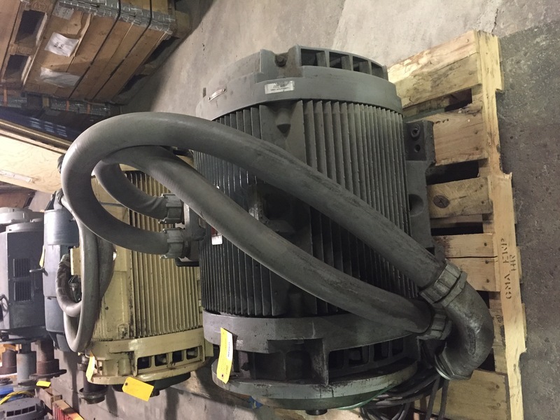 300 HP 1785 RPM General Electric, Frame 445TSD, ODP, 330 amp, 460 Volts Atlas Copco 1310-2523-06 - Image 7
