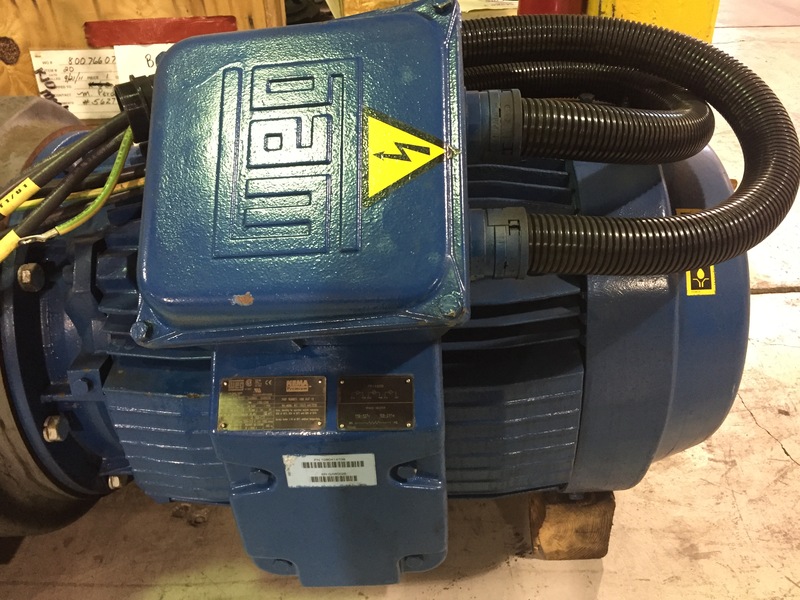 150 HP 1790 RPM Weg, Frame 444/5TSD, 183/177 amp, 440/460 Volts - Image 3