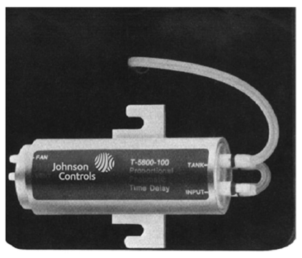 Johnson Controls T-5800-100G Pneumatic Time Delay, Proportional, Receiver Control [New] - Image 1