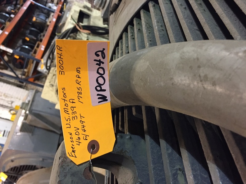 300 HP 1785 RPM U.S. Motors, Frame 449T, TEFC, 339 amp, 460 Volts - Image 1