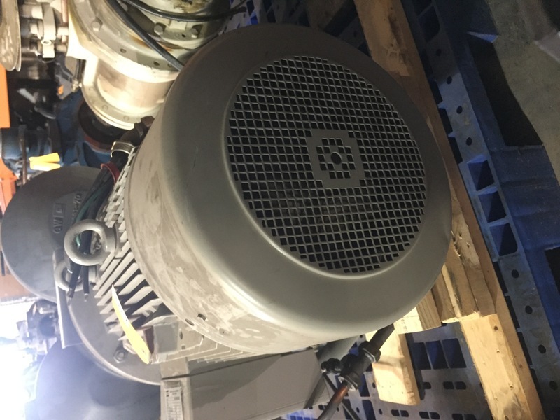 40 HP 3545 RPM Siemens, Frame 200L, TEFC, 46 amp, 460 Volts - Image 3
