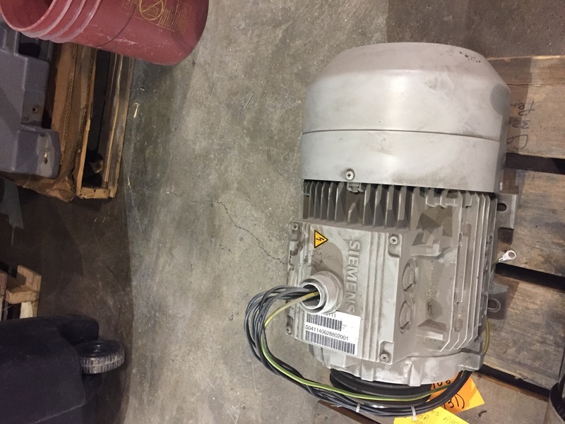 10 HP 2540 RPM Siemens, Frame 1P55, TEFC, 26 amp, 200 Volts - Image 6