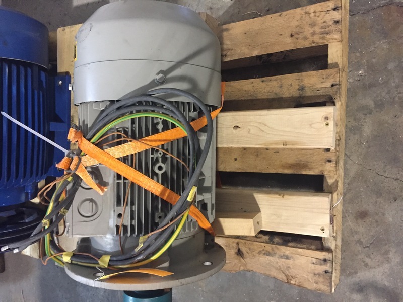 40 HP 6110 RPM Siemens, Frame 160L, TEFC, 62 amp, 400 Volts - Image 5