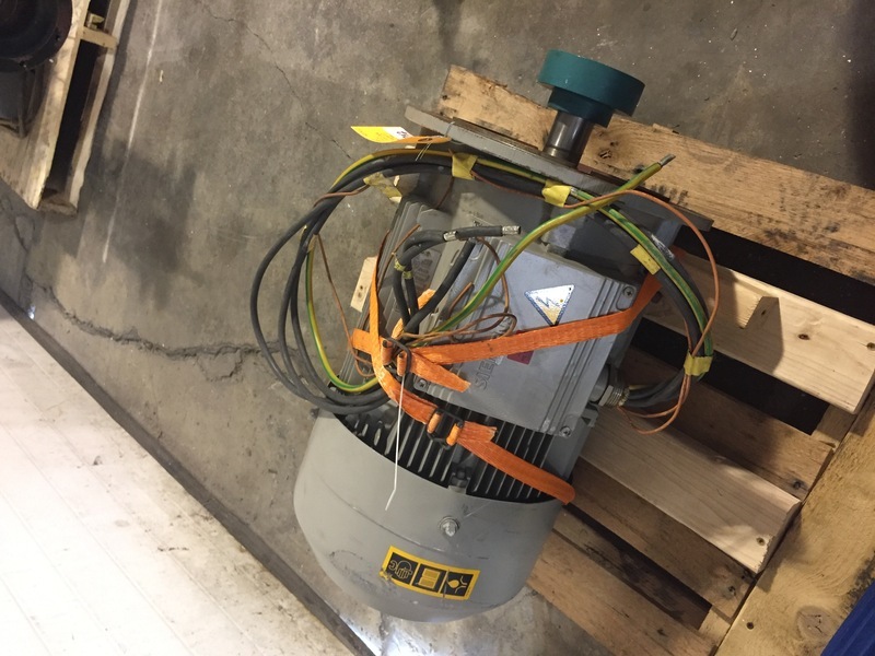 40 HP 6110 RPM Siemens, Frame 160L, TEFC, 62 amp, 400 Volts - Image 6